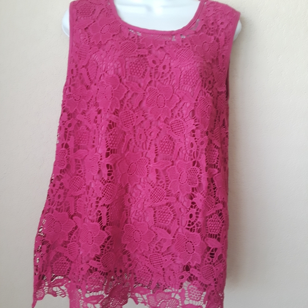 IsaacmizrahiLive pink top